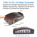 VGA į VGA ir RCA keitiklis "Luxury 3" (1080P HD)
