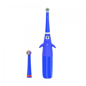 Elektrinis dantų šepetėlis kūdikiams ir vaikams "Puikusis mėlynasis"