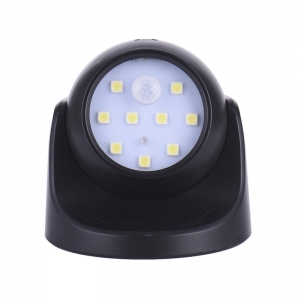 Vaikiška naktinė lempa su judesio detektoriumi "Patogiau" (juoda)