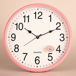 Sieninis laikrodis "Quartz" (rožinis)