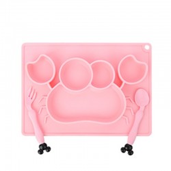 Vaikiškas silikoninis pietų padėkliukas "Premium 8"