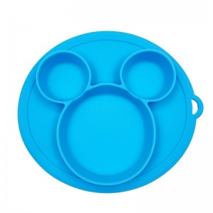 Vaikiškas silikoninis pietų padėkliukas "Patogiau nebūna 2"