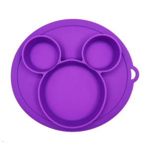 Vaikiškas silikoninis pietų padėkliukas "Patogiau nebūna 2"