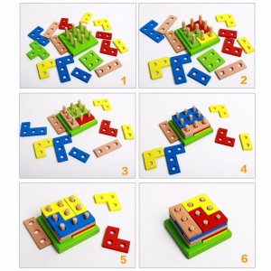 Medinė dėlionė "Puikioji logika"