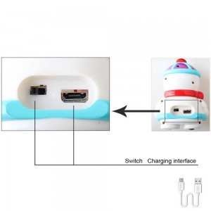 Skraidantis žaislas "Sniego senis" (su distanciniu valdymu)