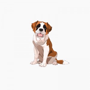 Lipdukas "Puikusis šuo" (9.5 x 11.1 cm)