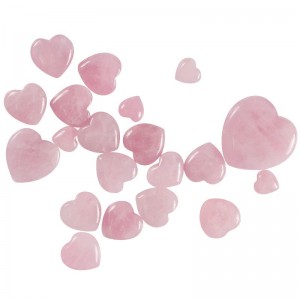 Dekoratyvinis puošybos elementas "Rožinė širdelė" (1.5 cm)