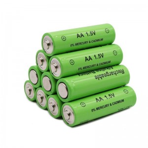 10 įkraunamų baterijų 3000 mAh AA 1.5V