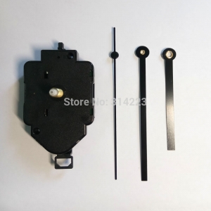 Sieninio laikrodžio mechanizmas "Juodoji klasika" (22mm ašis)