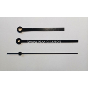 Sieninio laikrodžio mechanizmas "Juodoji klasika" (22mm ašis)