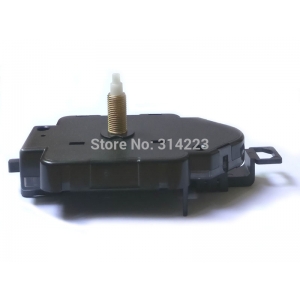 Sieninio laikrodžio mechanizmas "Juodai neaštru su raudona rodykle" (22mm ašis)