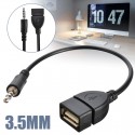 3.5 mm AUX garso jungtis į USB "Ultra Sound 3"