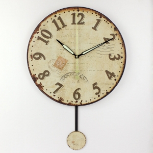 Sieninis laikrodis "Laiko ženklai 2" (su švytuokle)