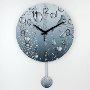 Sieninis laikrodis "Meilės lietaus lašai" (su švytuokle)