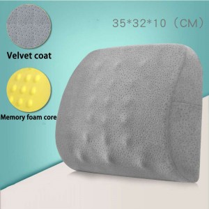 Ortopedinė pagalvė nugarai "Confort Relax Velvet 3"