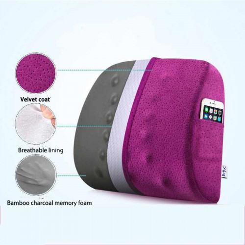 Ortopedinė pagalvė nugarai "Confort Relax Bamboo 4"