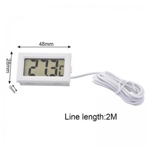 Skaitmeninis temperatūros ir drėgnumo matuoklis "Hygrometer Pro 14" (2 m.)