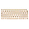Silikoninė apsauga nešiojamo kompiuterio klaviatūrai "Macbook Air Pro Protector"