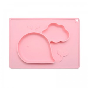 Vaikiškas silikoninis pietų padėkliukas "Premium 10"