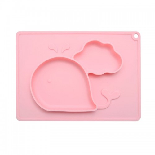 Vaikiškas silikoninis pietų padėkliukas "Premium 10"