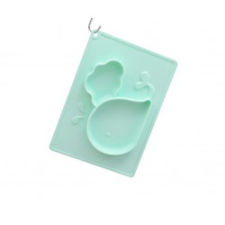 Vaikiškas silikoninis pietų padėkliukas "Premium 19"