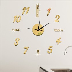 Sieninis laikrodis "Lengvas stilius" (40 x 40 cm)