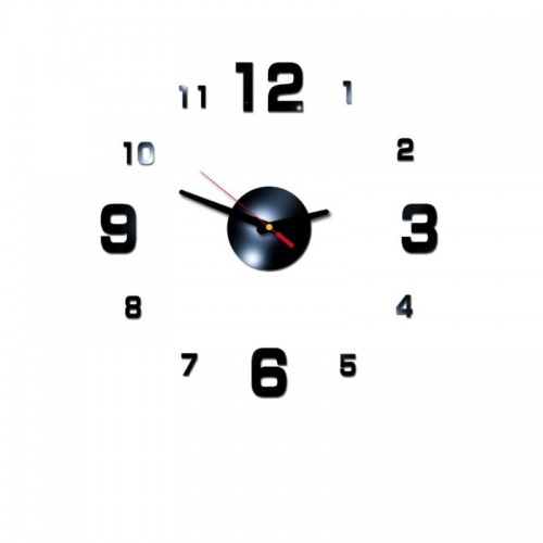 Sieninis laikrodis "Lengvas stilius" (40 x 40 cm)