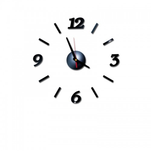 Sieninis laikrodis "Lengvas stilius" (40 x 40 cm)