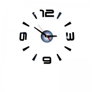 Sieninis laikrodis "Lengvas stilius" (40 x 40 cm)