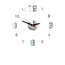 Sieninis laikrodis "Lengvas stilius" (40 x 40 cm)