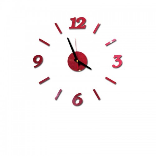 Sieninis laikrodis "Lengvas stilius" (40 x 40 cm)