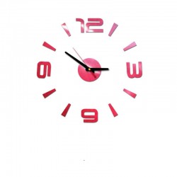 Sieninis laikrodis "Lengvas stilius" (40 x 40 cm)