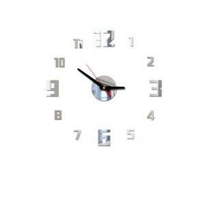 Sieninis laikrodis "Lengvas stilius" (40 x 40 cm)