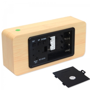 Laikrodis "Medžio stilius" (medžio+žalias)