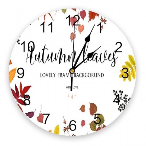 Sieninis laikrodis "Puikiosios gėlės" (25 cm)
