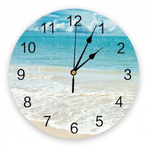 Sieninis laikrodis "Jūros grožis 3" (25 cm)