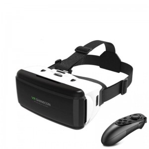 3D virtualios realybės akiniai "VR švytėjimas"