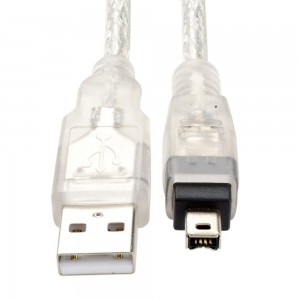 USB į IEEE 1394 4 pin Firewire