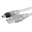 USB į IEEE 1394 4 pin Firewire