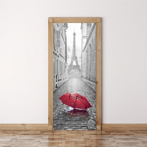 3D lipdukas "Paryžiaus romantika" (77 x 200 cm)