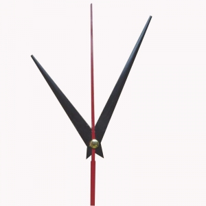 Laikrodžio mechanizmas "Juodieji kardai su raudona rodykle" (10 vnt.)