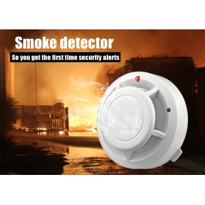 Dūmų jutiklis - signalizacija "Auksinė apsauga" (apsaugotas nuo dulkių)