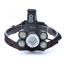 Dėvimas lauko prožektorius "Maksimali šviesa" (35000 LM)