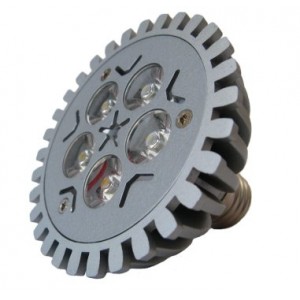 E27 5W balta LED lemputė