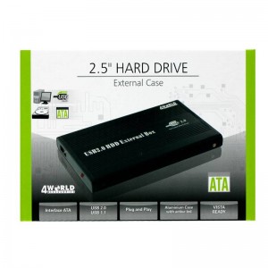 2.5 colio SATA išorinis USB 2.