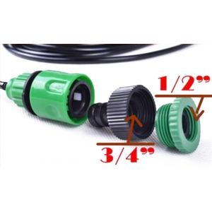 Jungė drėkinimo sistemai "Profesionalas" (1/2", 3/4" į 4/7, 5vnt.)