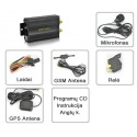 Realaus laiko GPS seklys su GSM GPRS