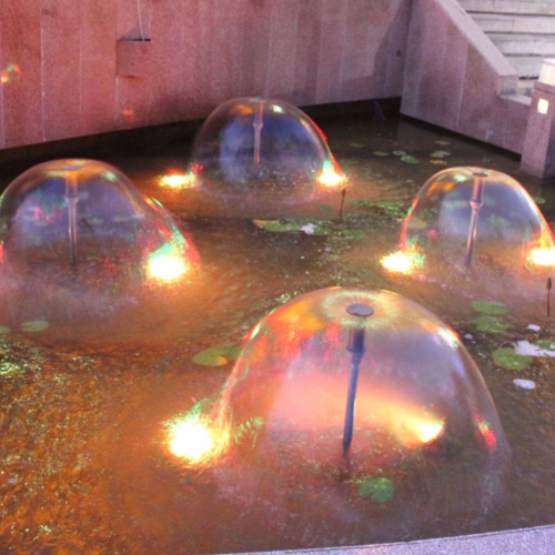 Fontanas "Sidabrinis grybas"