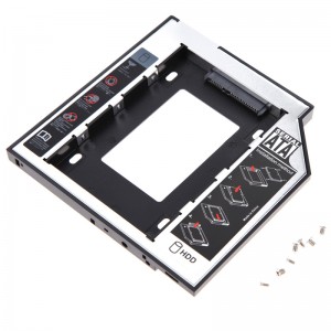 Nešiojamo kompiuterio kietujų diskų stalčius (vietoj CD/DVD įrenginio)