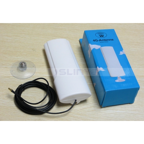 Išorinė antena "Profesionalas 8" (4G/3G/2G,WiFi,SMA,25dbi,2m)
